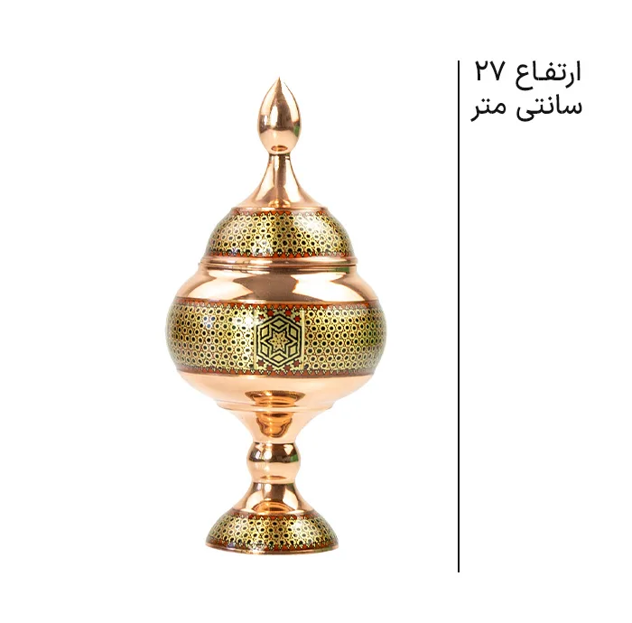 شکلات خوری خاتم کاری صنایع دستی اریسا کد 27