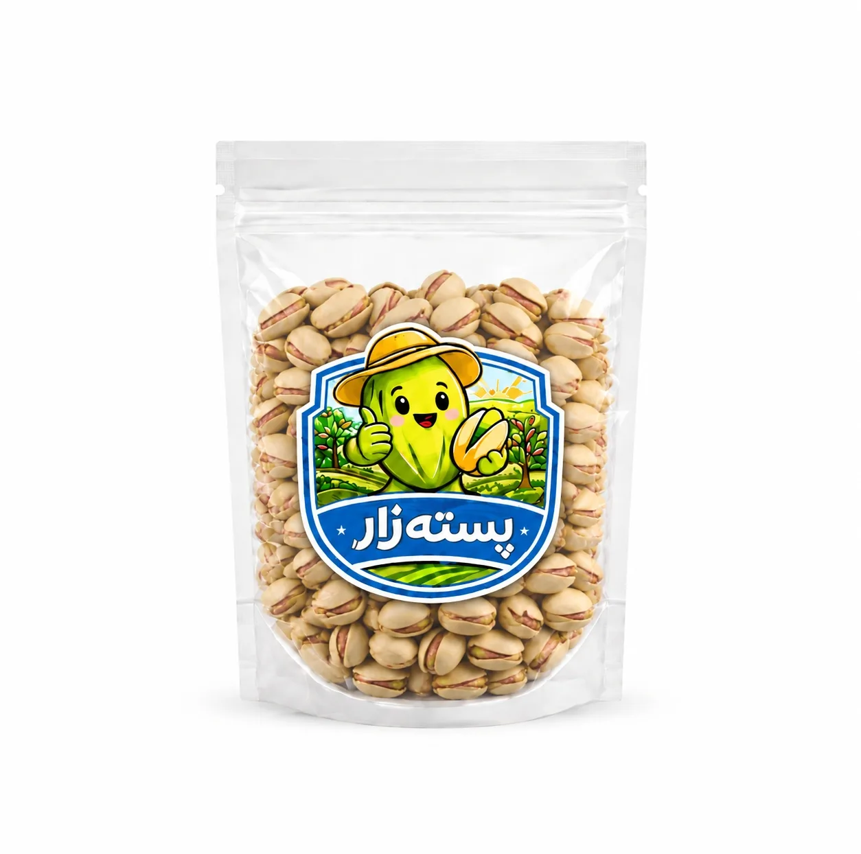 پسته خام بادامی اعلا پسته زار - 250 گرم