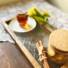 سینی بدون دسته مدل آوازه سایز 31×15 سانتی متر
