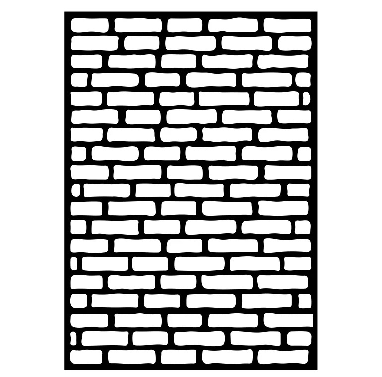 شابلون مدل دیوار آجری کد SP9261