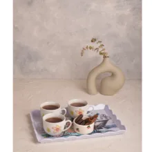 سینی بدون دسته مهروز مدل 6003 Bath Salt سایز 26×36 سانتی متر