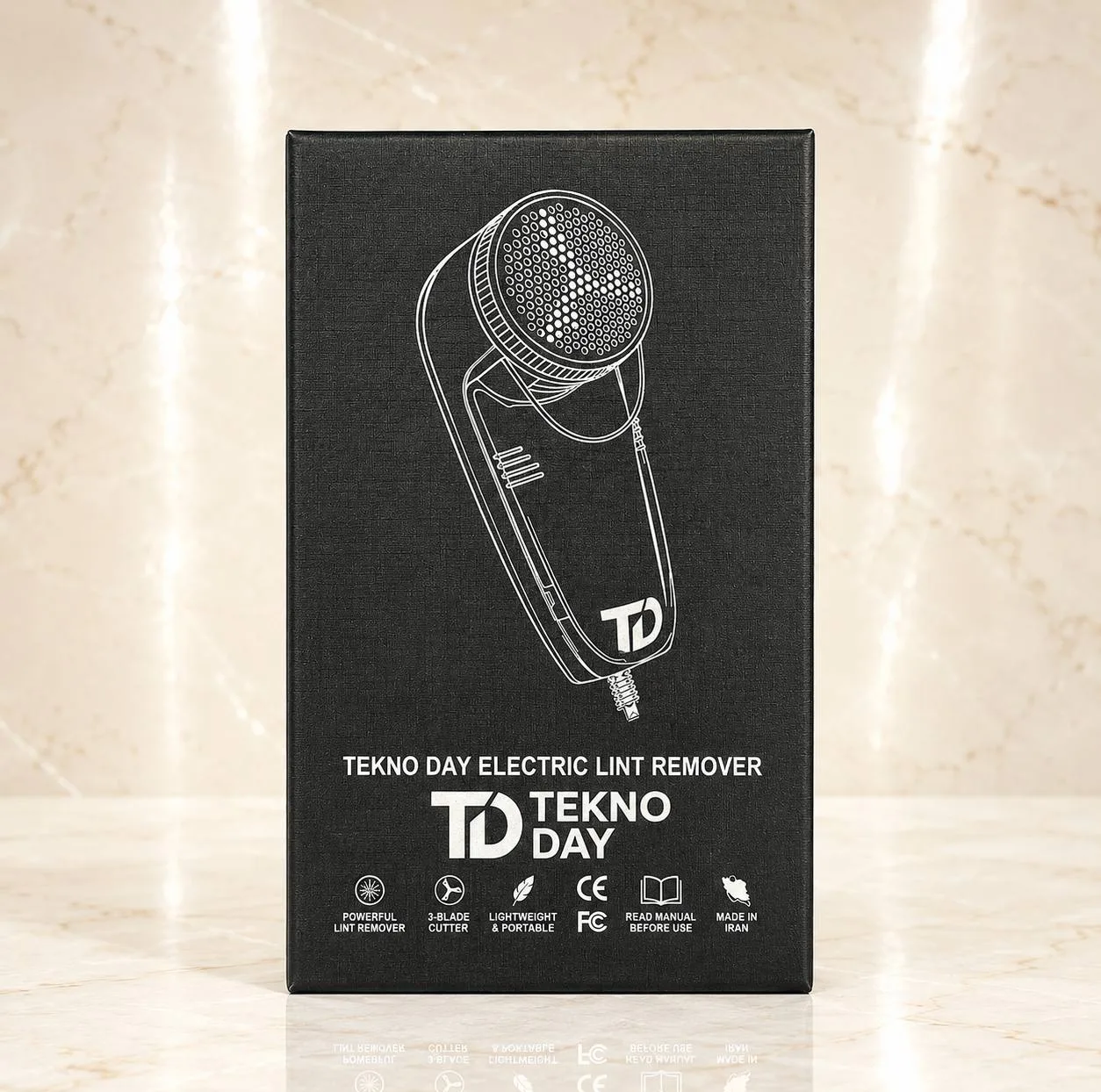 پرزگیر لباس برقی تکنودی مدل TD-9830