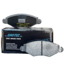 لنت ترمز دیسکی جلو خودرو گروتک مدل جی اس دو جفت مناسب برای پژو 206 تیپ 2