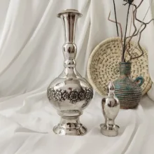 تنگ مسی مدل قلم زنی کد ZH458.1