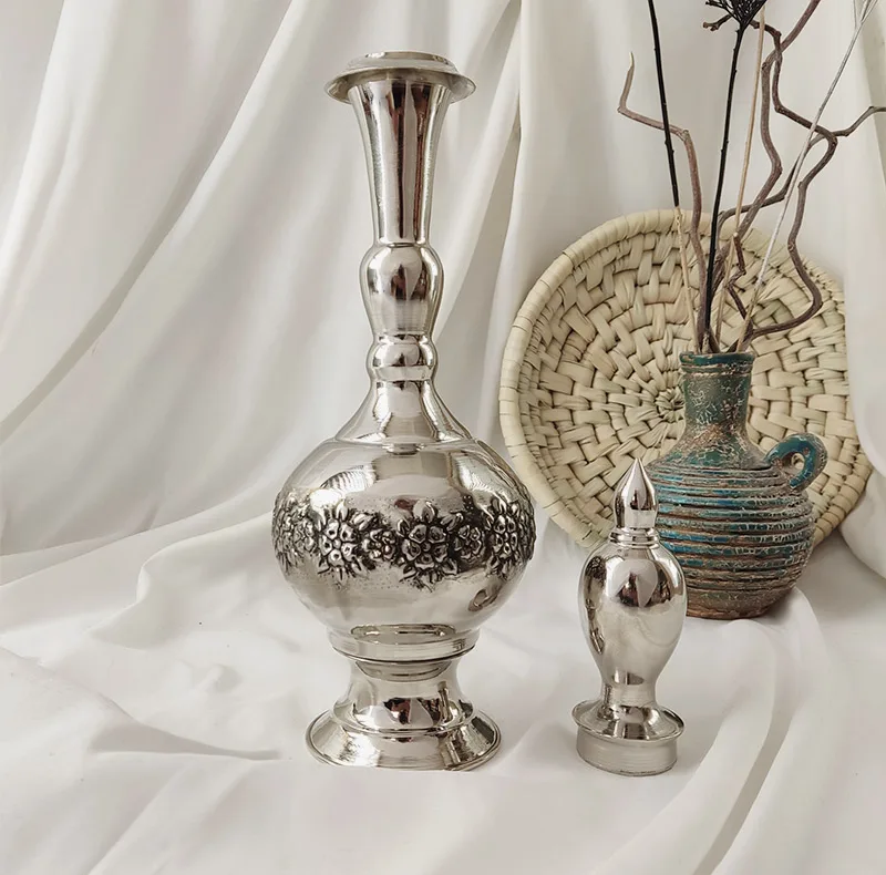 تنگ مسی مدل قلم زنی کد ZH458.1