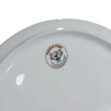 بشقاب میوه‌خوری چینی، مدل ویلیج، بسته 6 عددی، قطر 20 سانتی‌متر، وزن 2200 گرم، مناسب دسر و شکلات‌خوری، قابل شستشو با دست و ماشین ظرفشویی