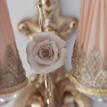 چراغ دیواری مجلل2 شعله کد73625/2