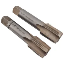 قلاویز دستی استیکو مدل G3/8-19 HSSG سایز 3/8 اینچ مجموعه 2 عددی