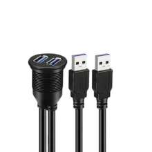 پورت پنلی خودرو مدل دوال USB.3