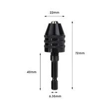 رابط تبدیل پیچ گوشتی شارژی به دریل مدل 6.5 MM