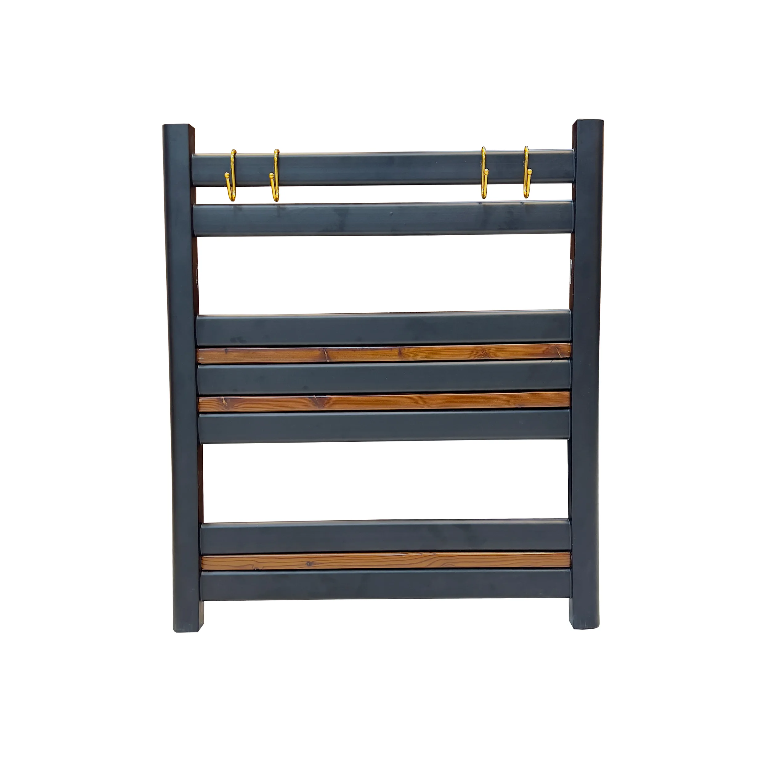 رادیاتور حوله خشک کن هاتیپس مدل آلومینیومی آلترمو 50*60 Black