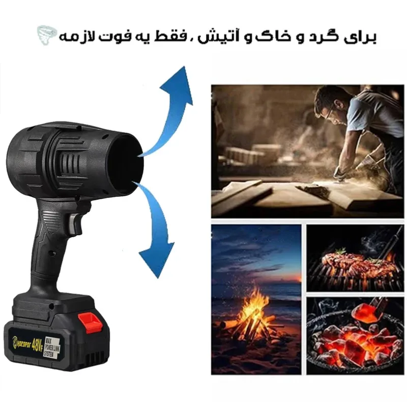 دستگاه دمنده 48 وات کد H0C0-48V مدل دیمر دار