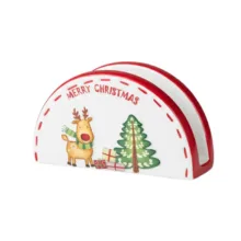 نگهدارنده دستمال کاغذی طرح کریسمس مدل Santa کد 110