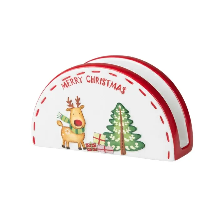 نگهدارنده دستمال کاغذی طرح کریسمس مدل Santa کد 110