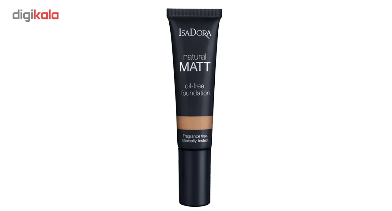 کرم پودر ایزادورا مدل Natural Matt oil free شماره 20