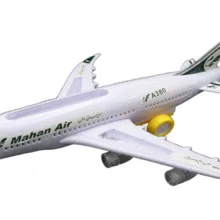 هواپیما مدل MAHAN AIR A380