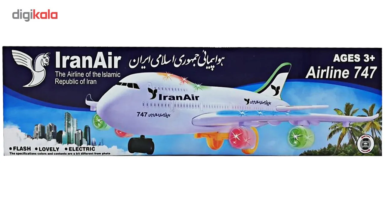 هواپیما مدل IRAN AIR 747