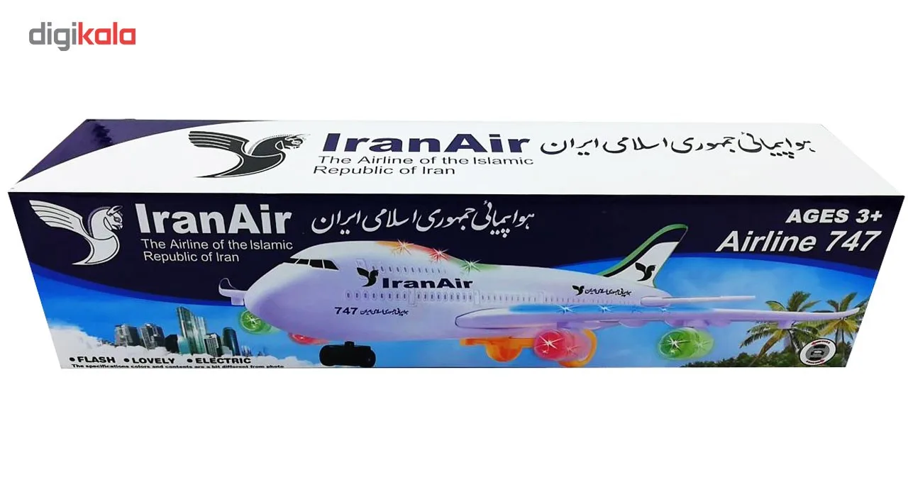 هواپیما مدل IRAN AIR 747