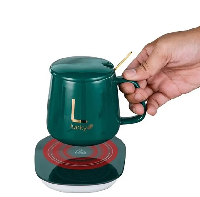 ماگ حرارتی لاکی کد 1401 به همراه گرمکن برقی