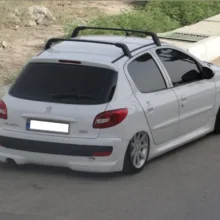راک روف مدل S06 مناسب برای پژو 206 بسته 2 عددی