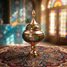 شکلات خوری صنایع دستی اریسا مدل تشعیر کد 24