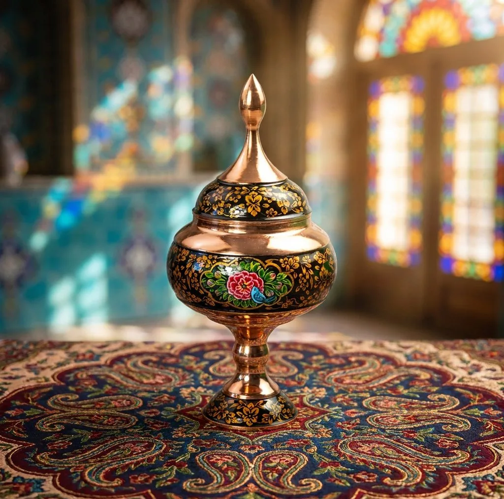 شکلات خوری صنایع دستی اریسا مدل تشعیر کد 27