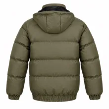 کاپشن مردانه باکسی چرم سیلیکونی کد Da-Km-Az-1895-SS-1008