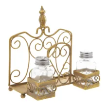 نگهدارنده دستمال کاراجا مدل Rustik Pecetelik Gold