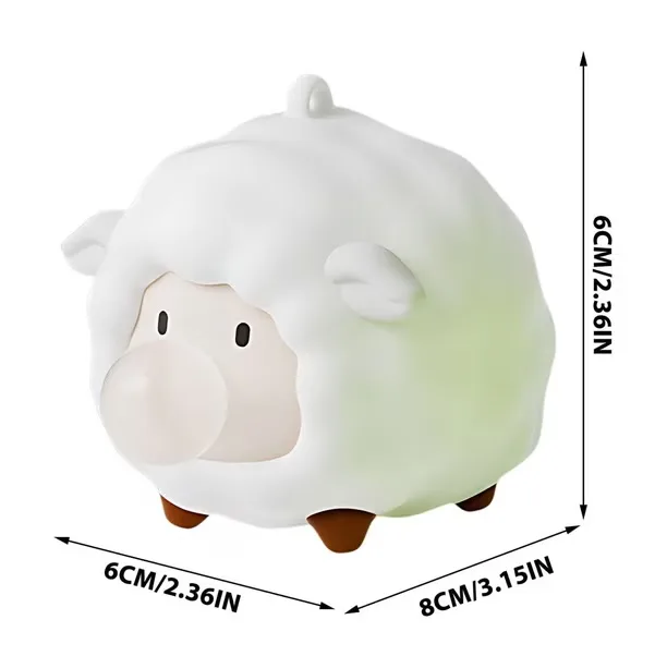 فیجت ضد استرس ناب سل مدل ببعی بامزه آدامسی بادکنکی فشاری کد BUBBLE SHEEP SQUEEZE TOYS