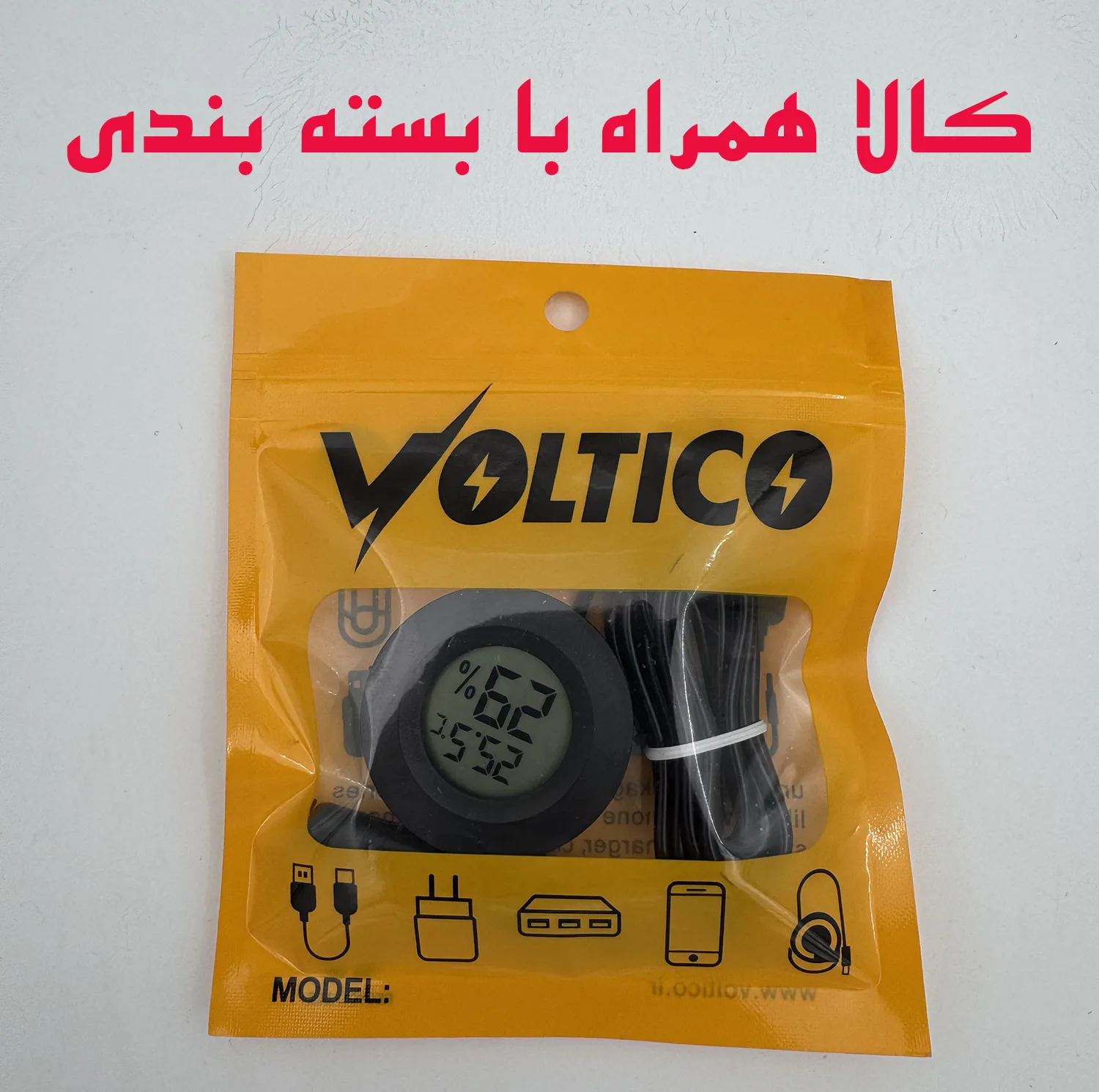 دماسنج و رطوبتسنج ولتیکو مدل VTH-520P