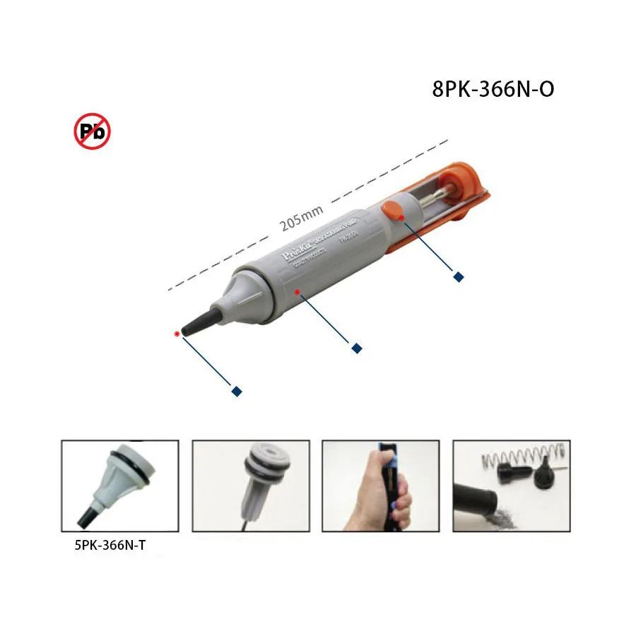 قلع کش پروسکیت مدل 8PK-366N-O