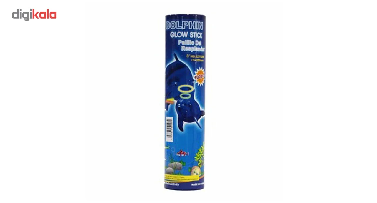 دستبند شب تاب بانیبو مدل Glow Stick تعداد 100 عددی
