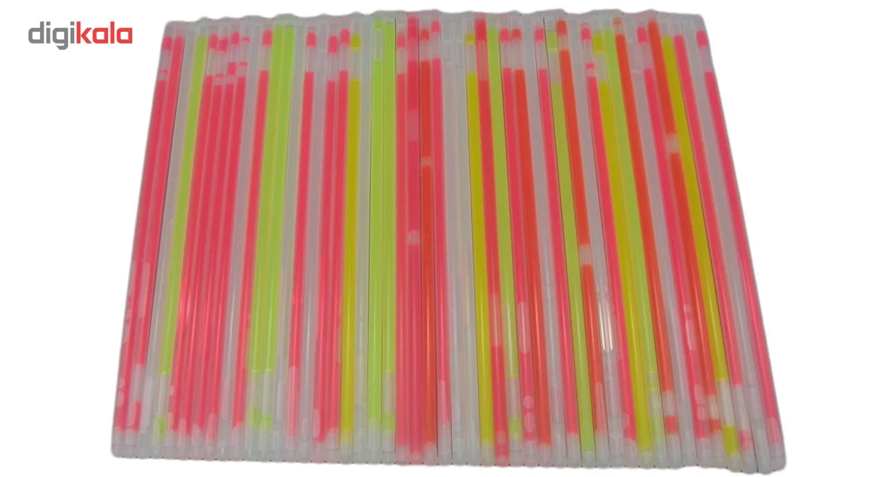 دستبند شب تاب بانیبو مدل Glow Stick تعداد 100 عددی