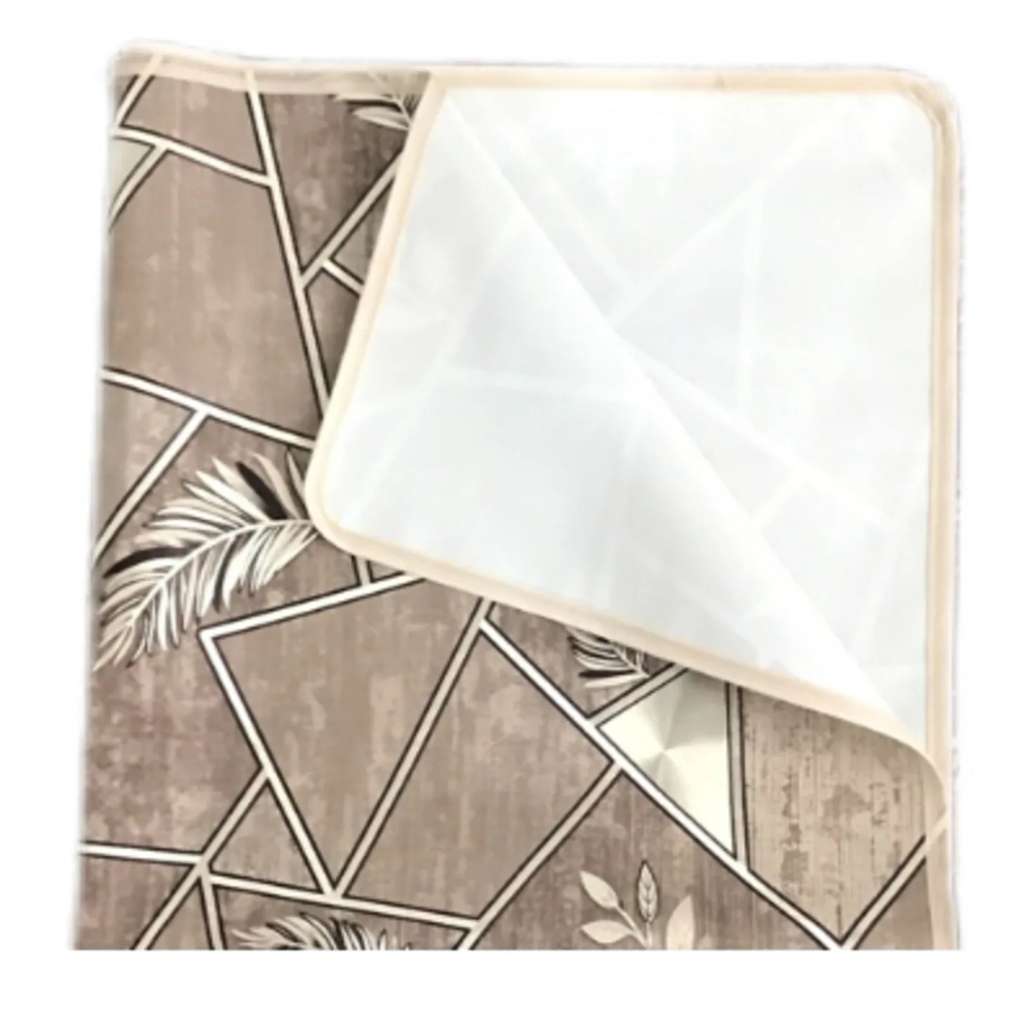 سفره 10 نفره مدل لایت طرح پشت نخی سایز 200×140 سانتی متر