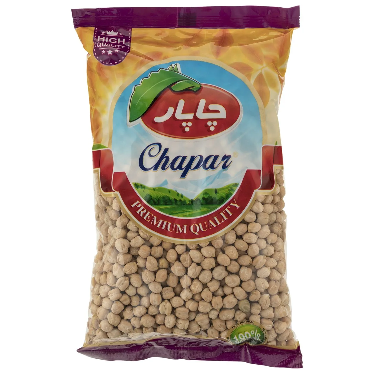 نخود چاپار مقدار 900 گرم