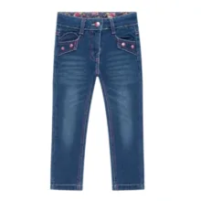 شلوار جین فیت معمولی (regular fit) دخترانه مدل jl