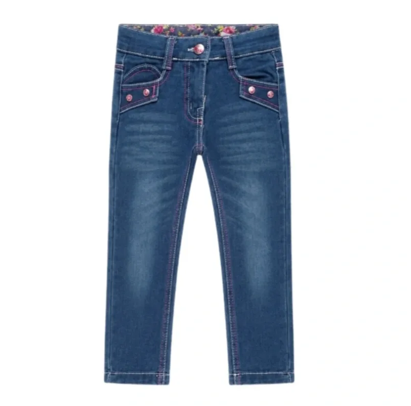 شلوار جین فیت معمولی (regular fit) دخترانه مدل jl