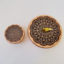 شکلات خوری مسی طرح سنتی کد ZH356.8