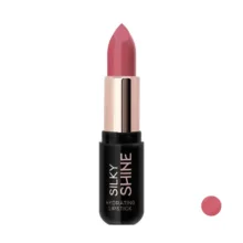 رژ لب جامد براق گلدن رز مدل Silky Shine شماره 209