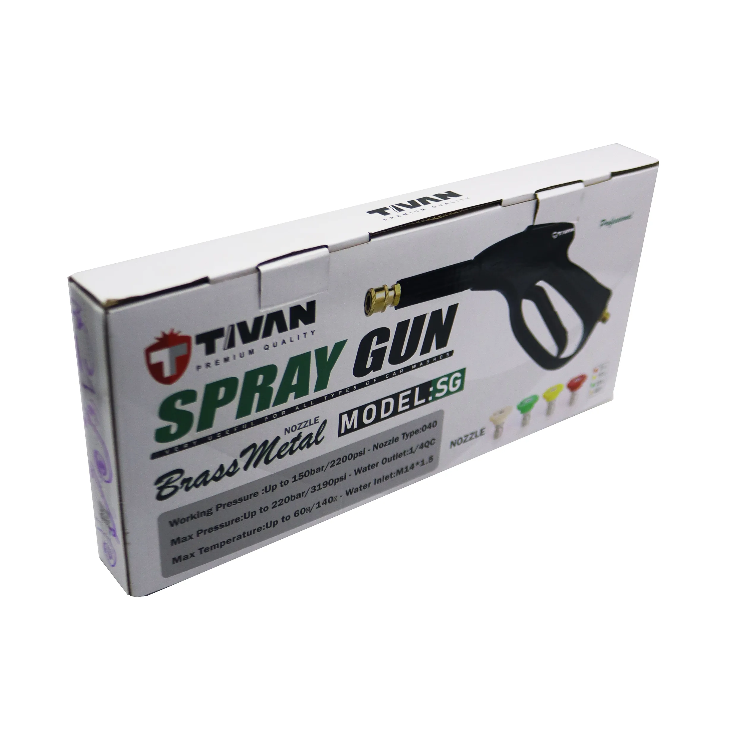 لنس و تفنگی تیوان مدل YP-SG-150BAR/2200PSI