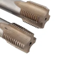 قلاویز دستی استیکو مدل G1/2-14 HSSG سایز 1/2 اینچ مجموعه 2 عددی