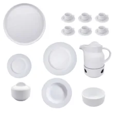 سرویس غذا خوری 42 پارچه شرکت صنایع چینی تقدیس مدل هتلی ریلی