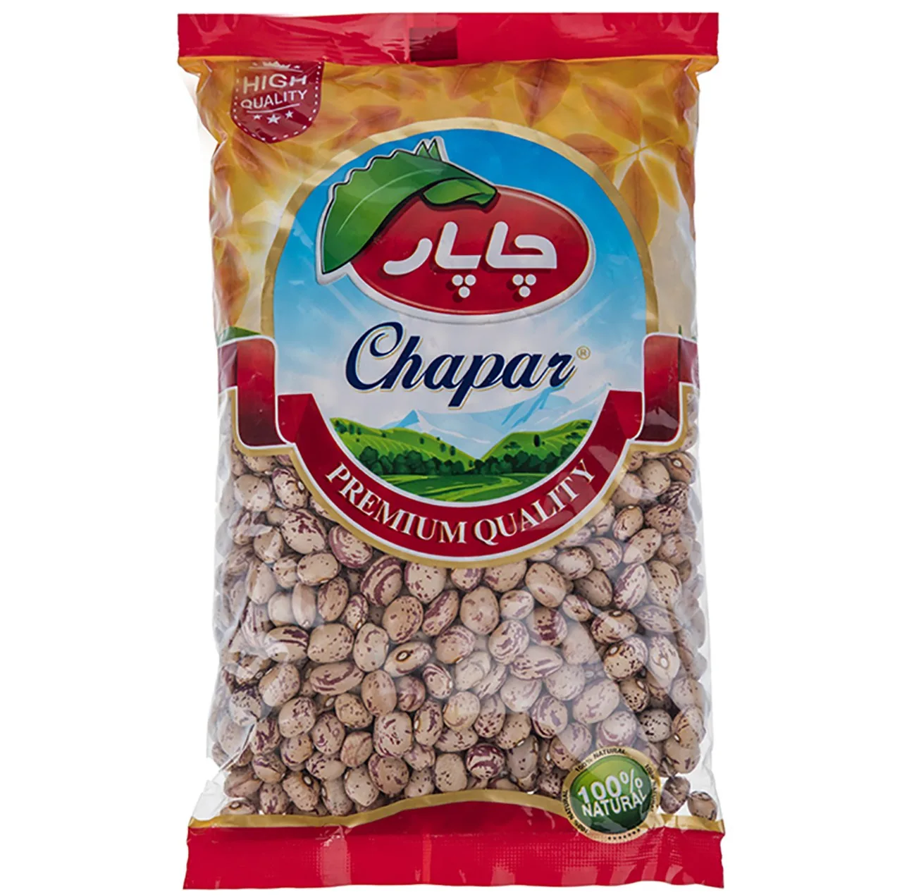 لوبیا چیتی چاپار مقدار 900 گرم