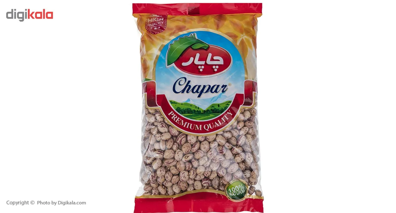 لوبیا چیتی چاپار مقدار 900 گرم