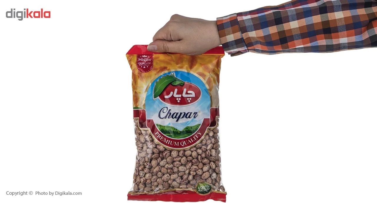 لوبیا چیتی چاپار مقدار 900 گرم
