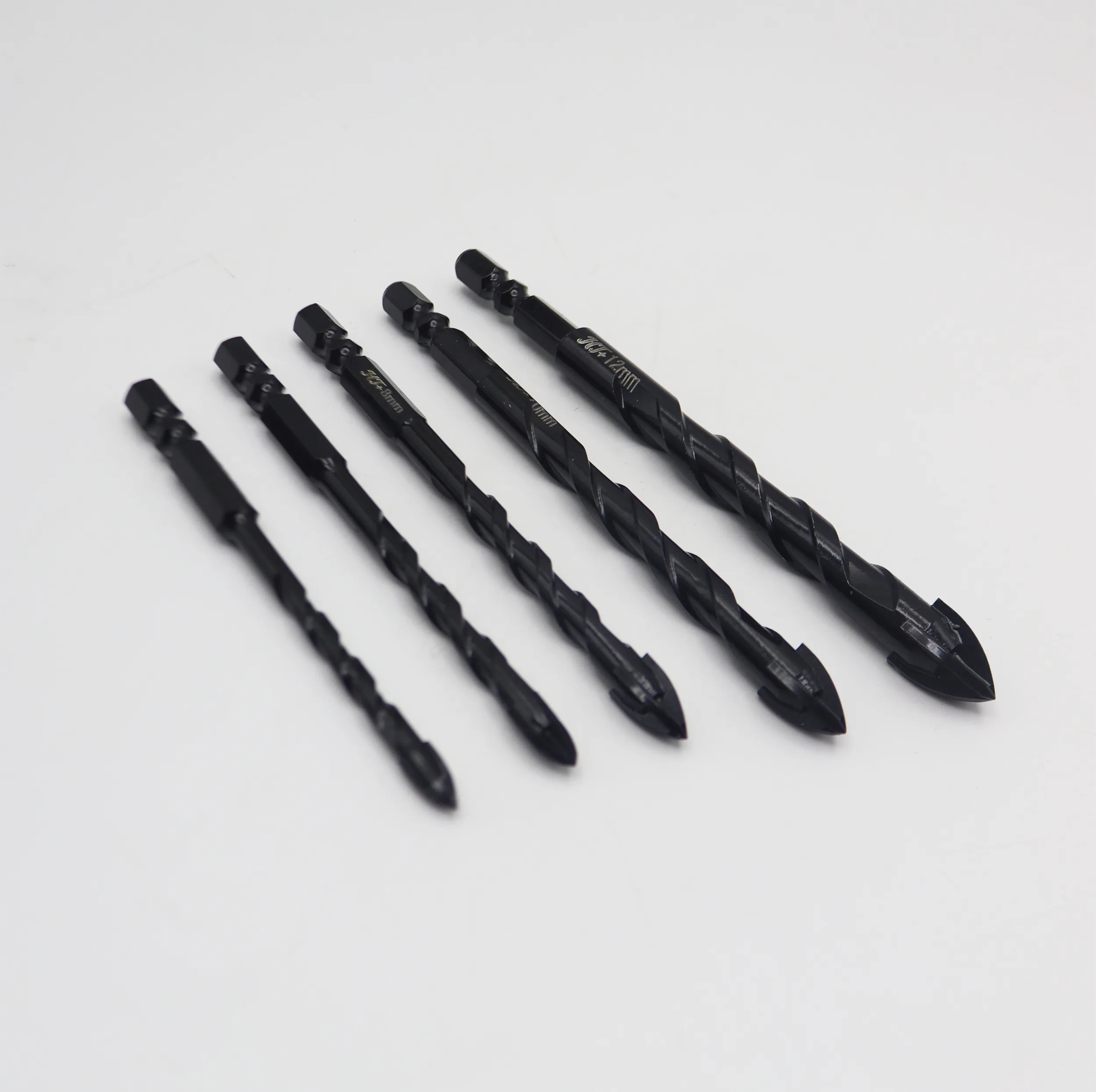 مته نیزه ای چهار پر اچ جی مدل YP-HJ-4PAR مجموعه 5 عددی