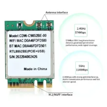 PCI کارت شبکه مدل Realtek RTL8852BE