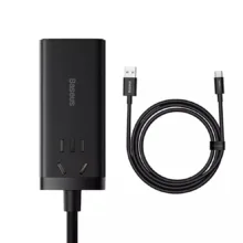 شارژر رومیزی باسئوس مدل Power Combo 65W به همراه کابل USB-C
