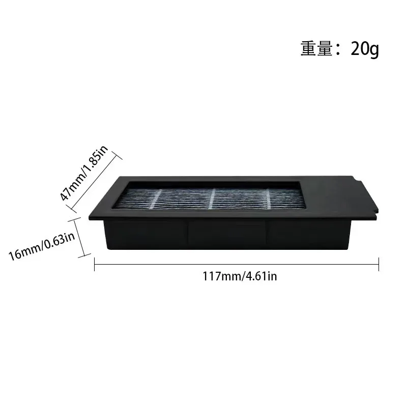 لوازم جانبی جارو رباتیک مدل X2 PRO OMNI مناسب برای جاروبرقی رباتیک اکووکس X2 PRO OMNI مجموعه 8 عددی