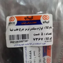 لوازم سیلندر ترمز چرخ عقب آرپیکو کد 7367 مناسب برای تیبا بسته 20 عددی